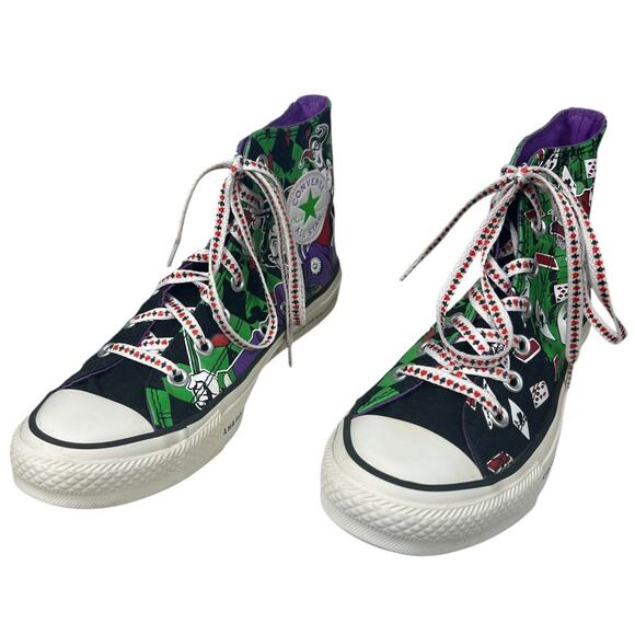Rare Limited Edition Converse Unisex Jokers Wild High Top Sneaker Size M 6 W 8 - Picture 7 of 11